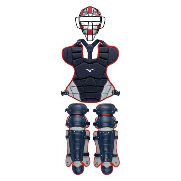 【ミズノ直営限定】軟式用／ゴムソフトボール用捕手防具セット