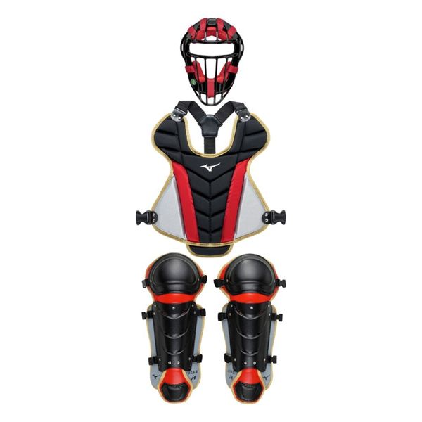 【ミズノ直営限定】小学生軟式用／ゴムソフトボール用捕手防具セット