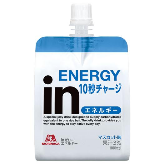 森永製菓／inゼリー エネルギー（マスカット味）180g ※