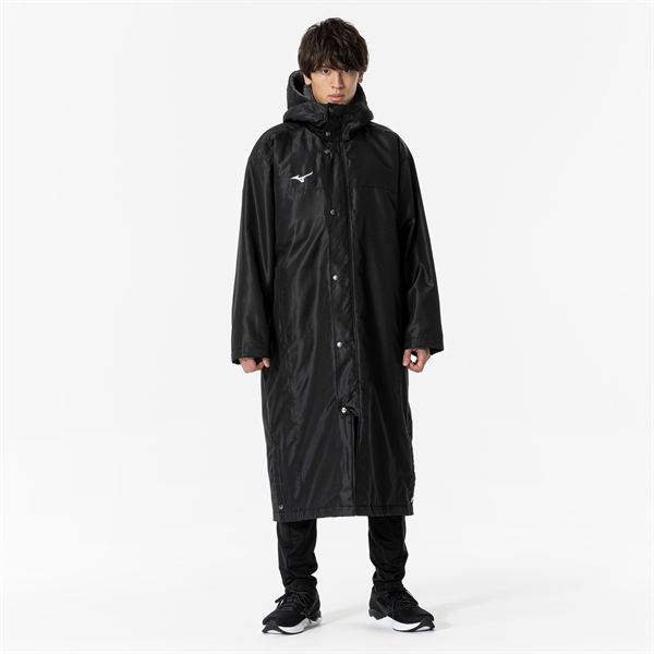 中綿ロングボアコート