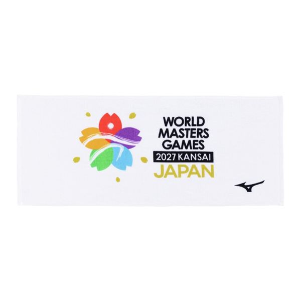 【数量限定】ワールドマスターズゲームズ2027関西記念フェイスタオル