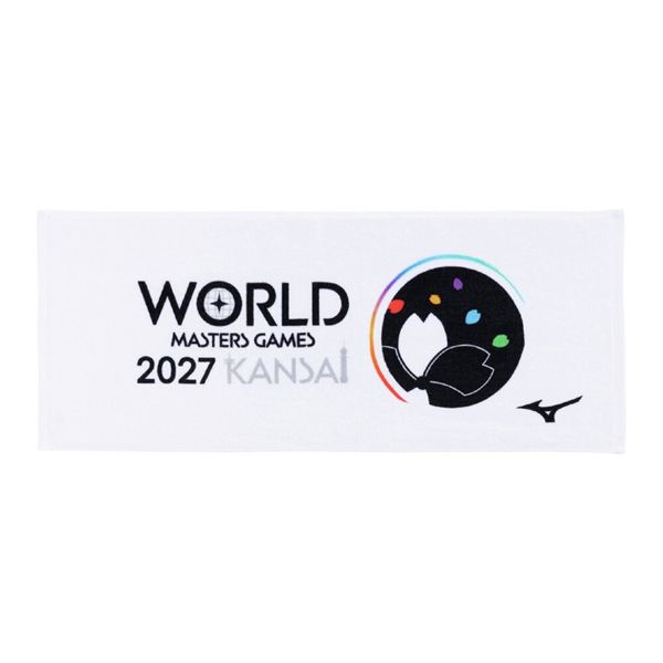 【数量限定】ワールドマスターズゲームズ2027関西記念フェイスタオル