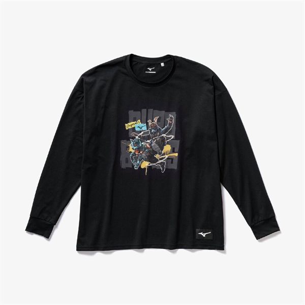 Dragon76ルーズフィットTシャツ(長袖)