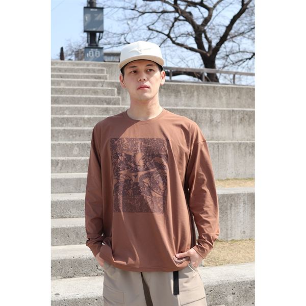ルーズフィットTシャツ(長袖)