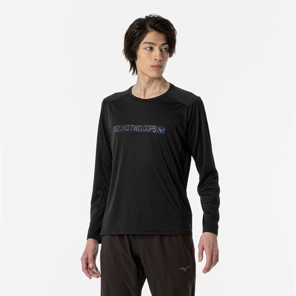 MIZUNO TWO LOOPS 8 長袖Tシャツ