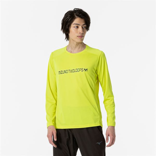 MIZUNO TWO LOOPS 8 長袖Tシャツ