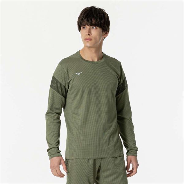 【汗処理／通気】ドライエアロフローTシャツ(長袖)