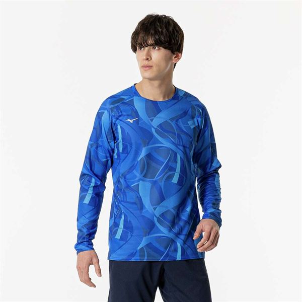 【汗処理／通気】ドライエアロフローTシャツ(長袖)
