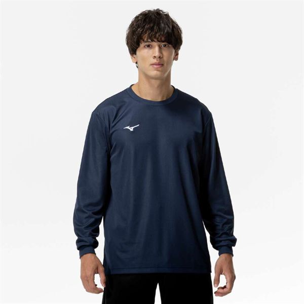 ナビドライTシャツ(長袖／丸首)