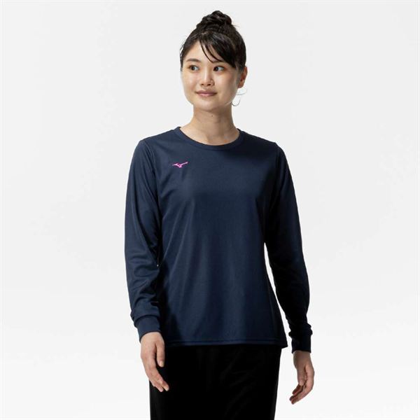 ナビドライTシャツ(長袖／丸首)