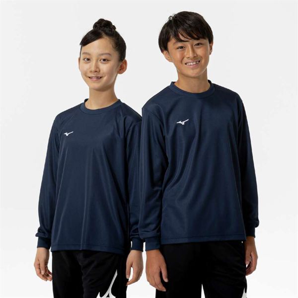 ナビドライTシャツ(長袖／丸首)
