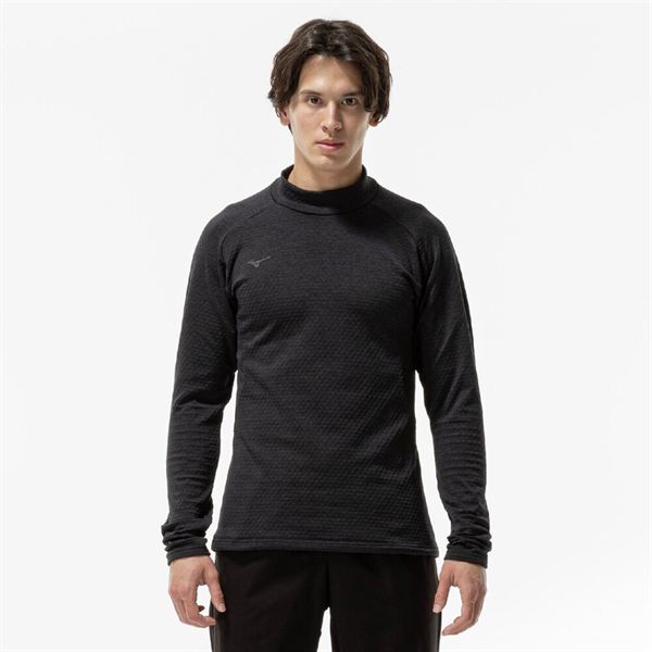 ストレッチフリースハイネックTシャツ(長袖)