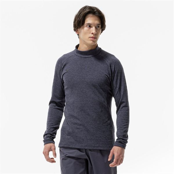 ストレッチフリースハイネックTシャツ(長袖)