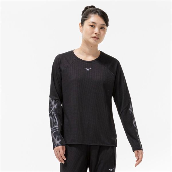【汗処理／通気】ドライエアロフローTシャツ(長袖)