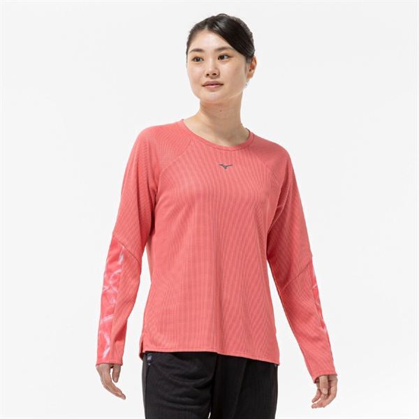 【汗処理／通気】ドライエアロフローTシャツ(長袖)