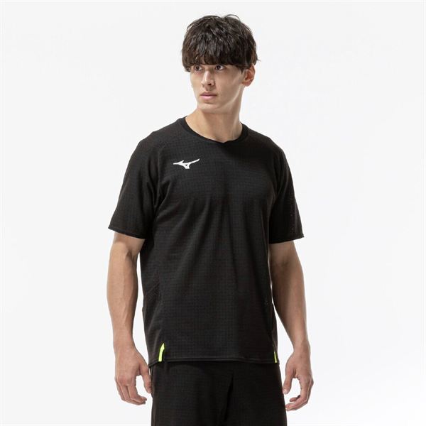 【汗処理／通気】ドライエアロフロージャカードTシャツ