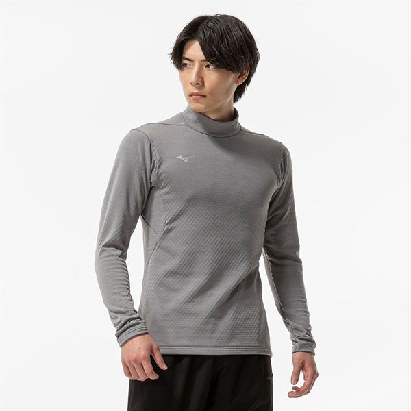 ストレッチフリースハイネックTシャツ(長袖)