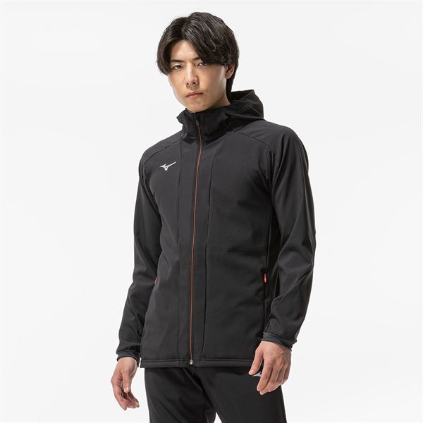 【ストレッチ／防風】テックシールドフーディジャケット