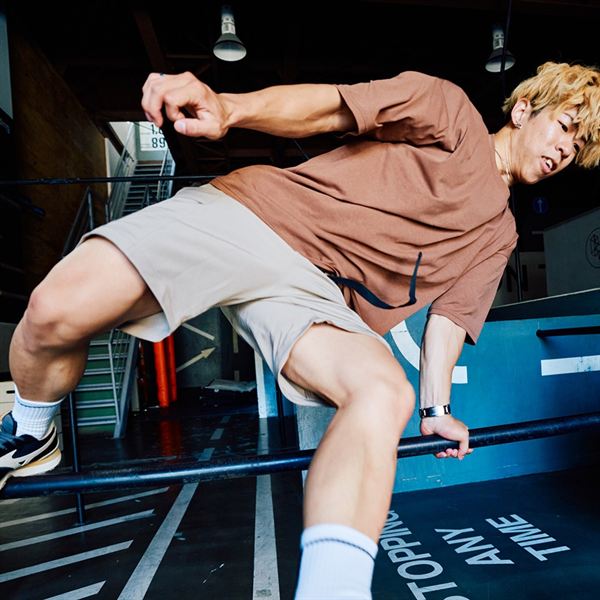 ルーズフィットショートパンツ