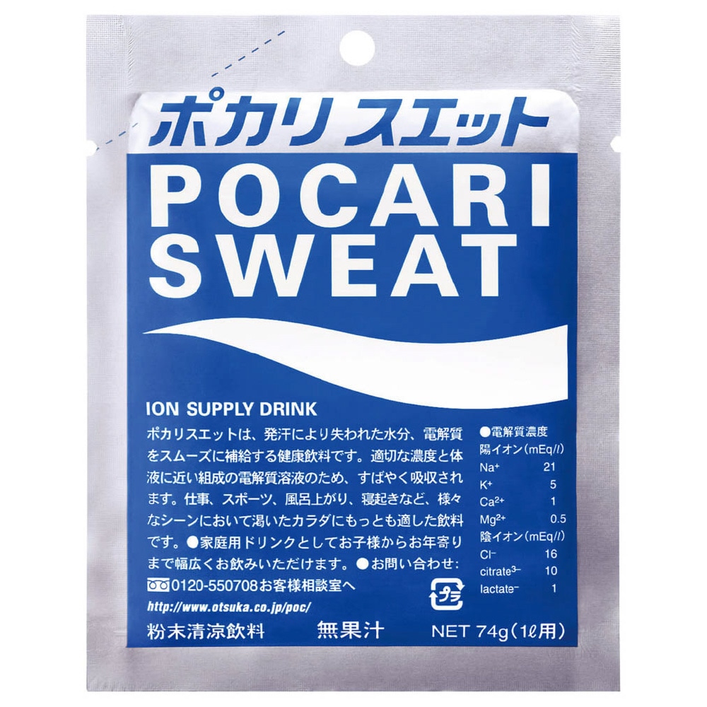 大塚製薬／ポカリスエット パウダー 1L用(74g) ※