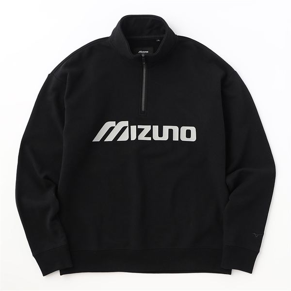NEW VINTAGE GOLF MIZUNO ロゴ ハーフジップスウェット