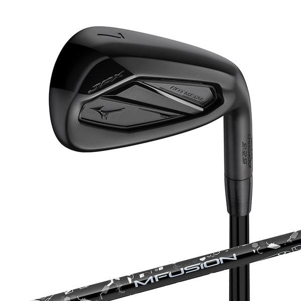 【数量限定】JPX 925 HOT METAL アイアン Limited Black Edition 5本組(No.6～9、PW)(22 MFUSION i カーボンシャフト付)