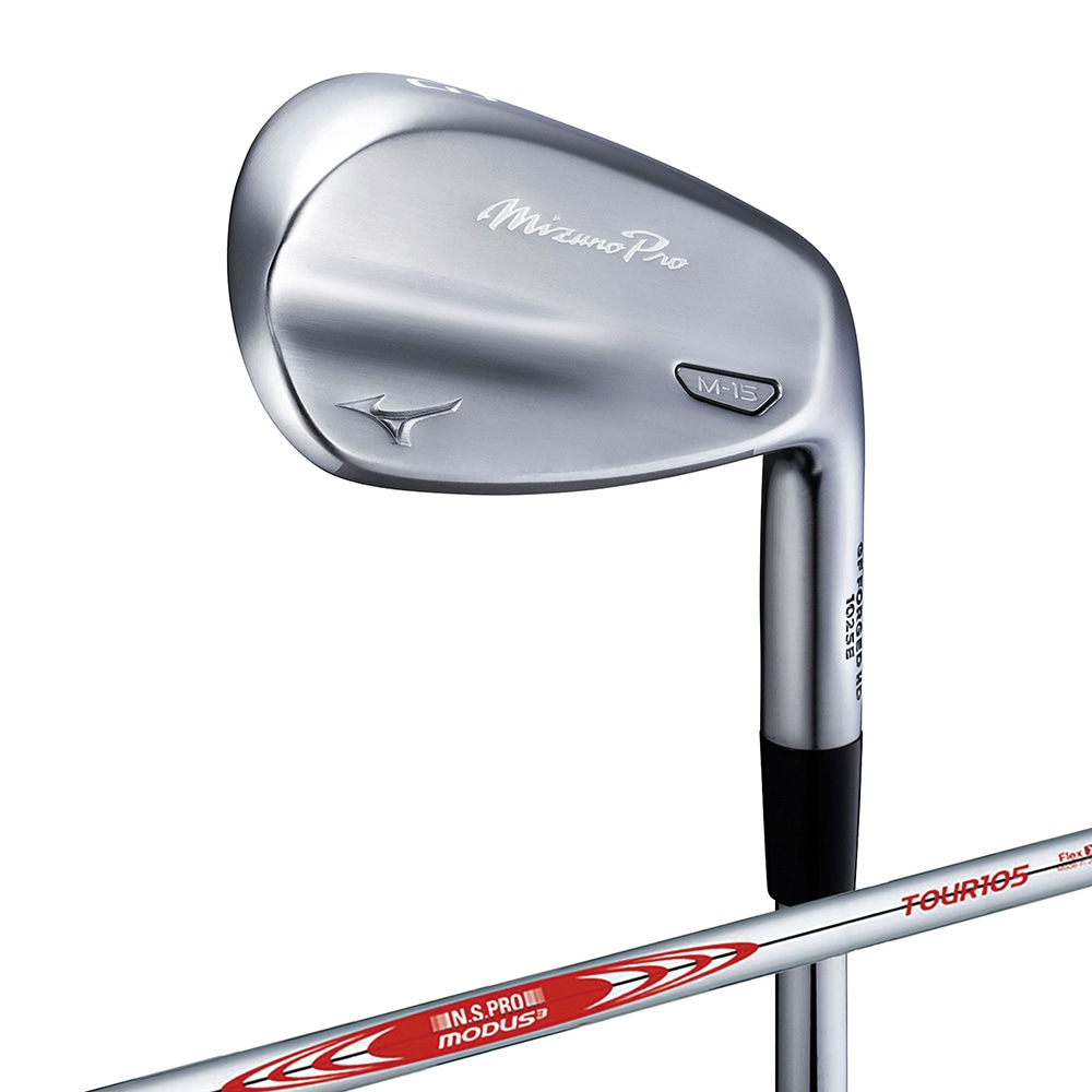 Mizuno Pro M-15 アイアン 単品(No.4、GW)(N.S.PRO MODUS3 TOUR105 スチールシャフト付)