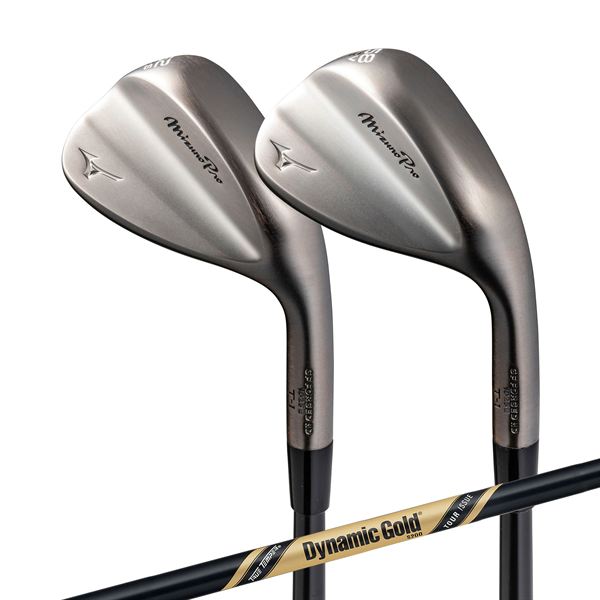 Mizuno Pro T-1 ウエッジ 2本組(デニムカッパー仕上げ)(Dynamic Gold Tour Issue ONYX PCB)