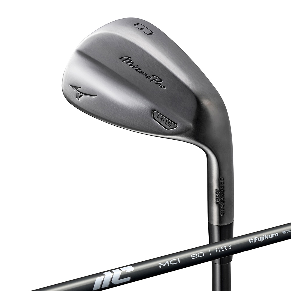 Mizuno Pro M-15 アイアン(グレーIP仕上げ) 単品(No.4、GW)(MCI 80 カーボンシャフト付)