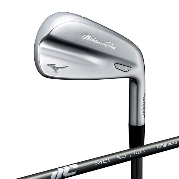 Mizuno Pro M-15 アイアン 6本組(No.5～9、PW)(New MCI 80 カーボンシャフト付)