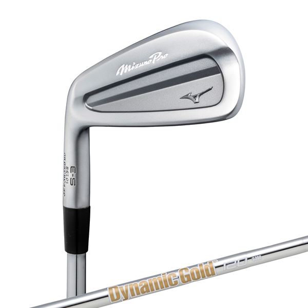 Mizuno Pro S-3 アイアン6本組／左用(No.5～9、PW)(Dynamic Gold 120 スチールシャフト付)