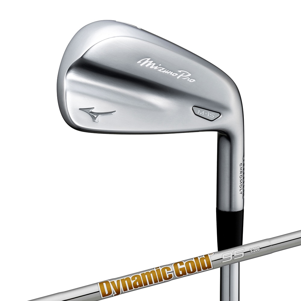 Mizuno Pro M-15 アイアン 単品(No.4、GW)(Dynamic Gold 95 スチールシャフト付)