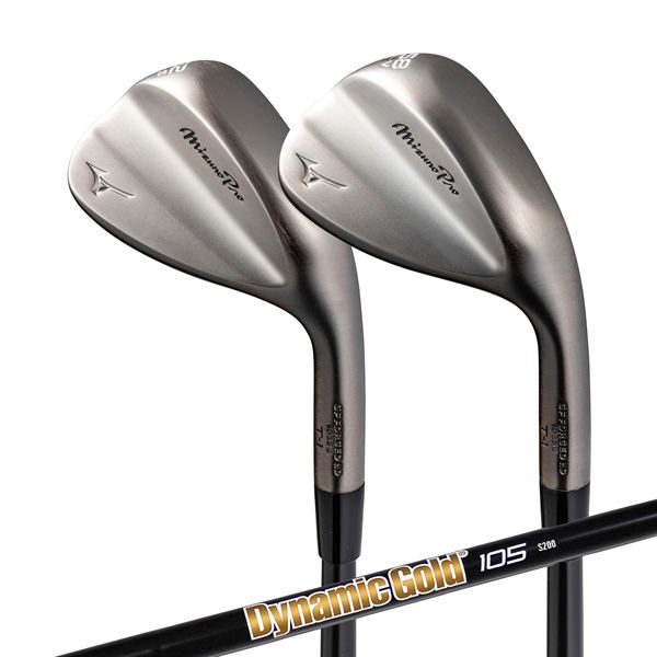 Mizuno Pro T-1 ウエッジ 2本組(デニムカッパー仕上げ)(Dynamic Gold105 ONYX PCB)