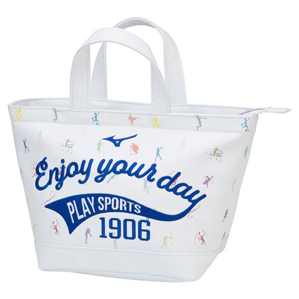 Enjoy sports ラウンドトートバッグ