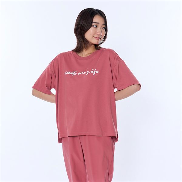 リサイクルポリエステル グラフィックTシャツ