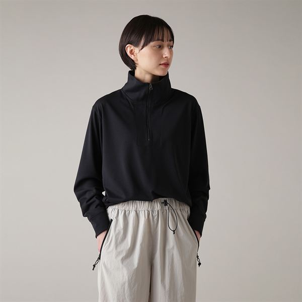 【MARGARET HOWELL】ハーフジップシャツ