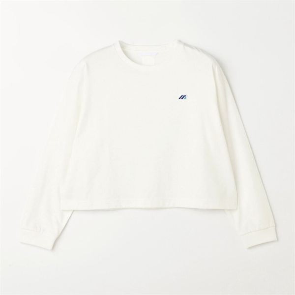 【ミズノ直営限定】モノグラムM クロップド長袖Tシャツ
