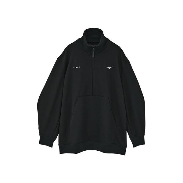 【CLANE】POLYSPAN HALF ZIP SWEATSHIRT
