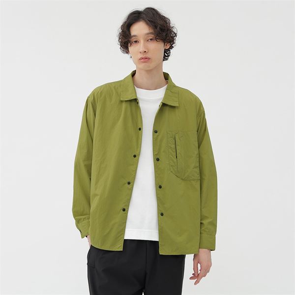 【MARGARET HOWELL】ウォーターリパレントタスランナイロンシャツ