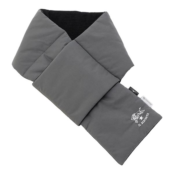 【IL BISONTE／吸湿発熱】WINDSTOPPER プロダクト ブレスサーモ パデットマフラー