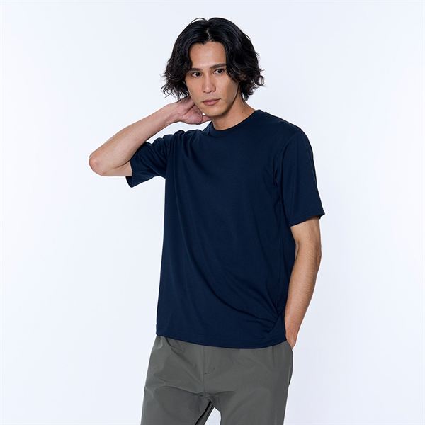 リサイクルポリグラフィックプリントTシャツ
