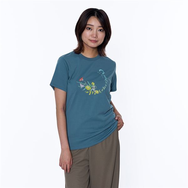 リサイクルポリエステル グラフィックTシャツ
