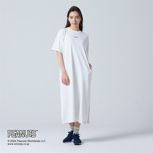 【PEANUTS】UVカットTシャツワンピース