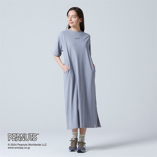 【PEANUTS】UVカットTシャツワンピース