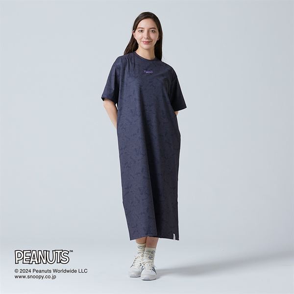 【PEANUTS】UVカットTシャツワンピース