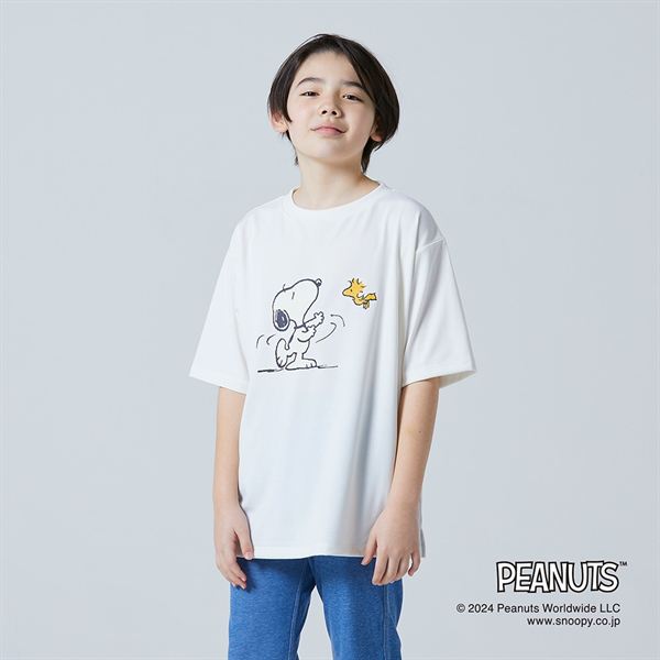 【PEANUTS】リサイクルポリエステルTシャツ