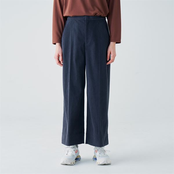 【ミズノ直営限定】ストレッチコーデュロイワイドパンツ