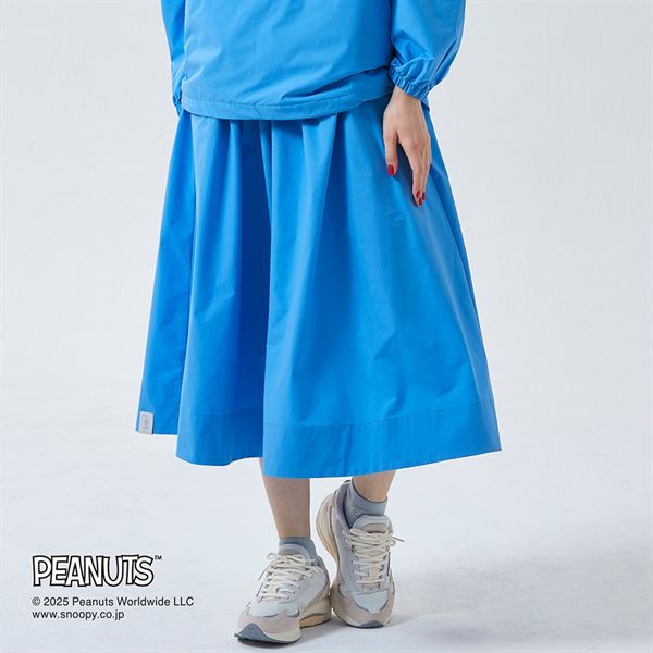 【PEANUTS】ウォーターリパレントストレッチプリーツスカート