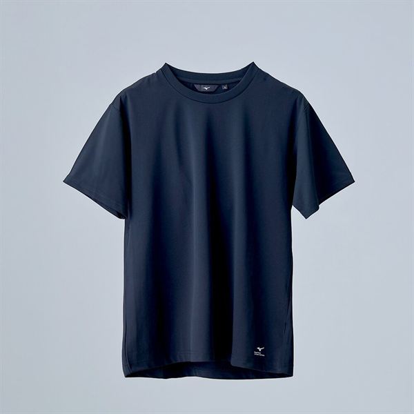 ハイストレッチ クルーネック半袖シャツ（レギュラーシルエット）