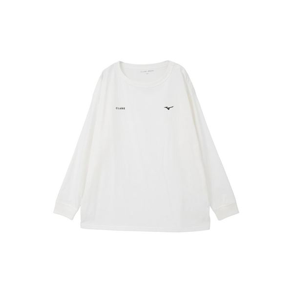 【CLANE】QUICK DRY COTTON LOGO LONG SLEEVE T-SHIRT